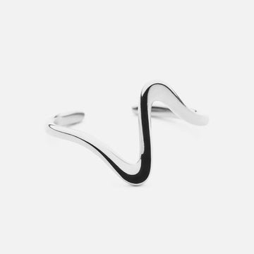 Nova Ring Justerbar Silverfärgad