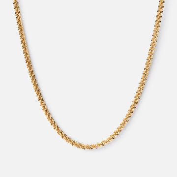 Serena halsband 18k Guldplätering 4 mm