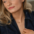 Scattered Flower Armbånd + halskæde 18K Guldbelagt - Josephine Nord