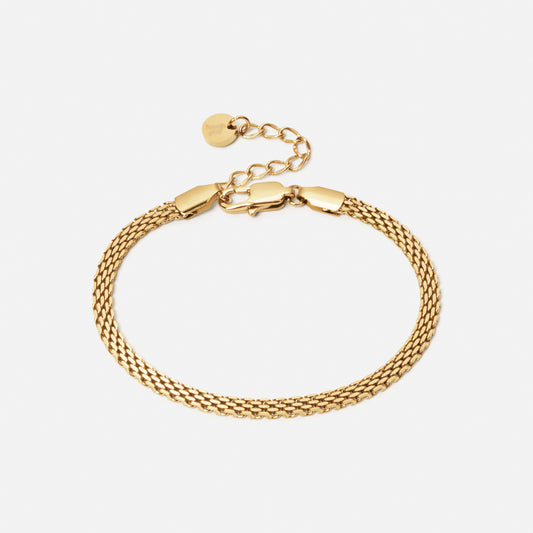 Selene armband 18k Guldplätering 3 mm