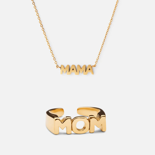 Mors dag set 18k Guldplätering