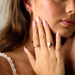 Lagoon ring 18k Guldplätering