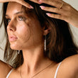 Moonlit Drops Pärlörhängen 18k Guldplätering
