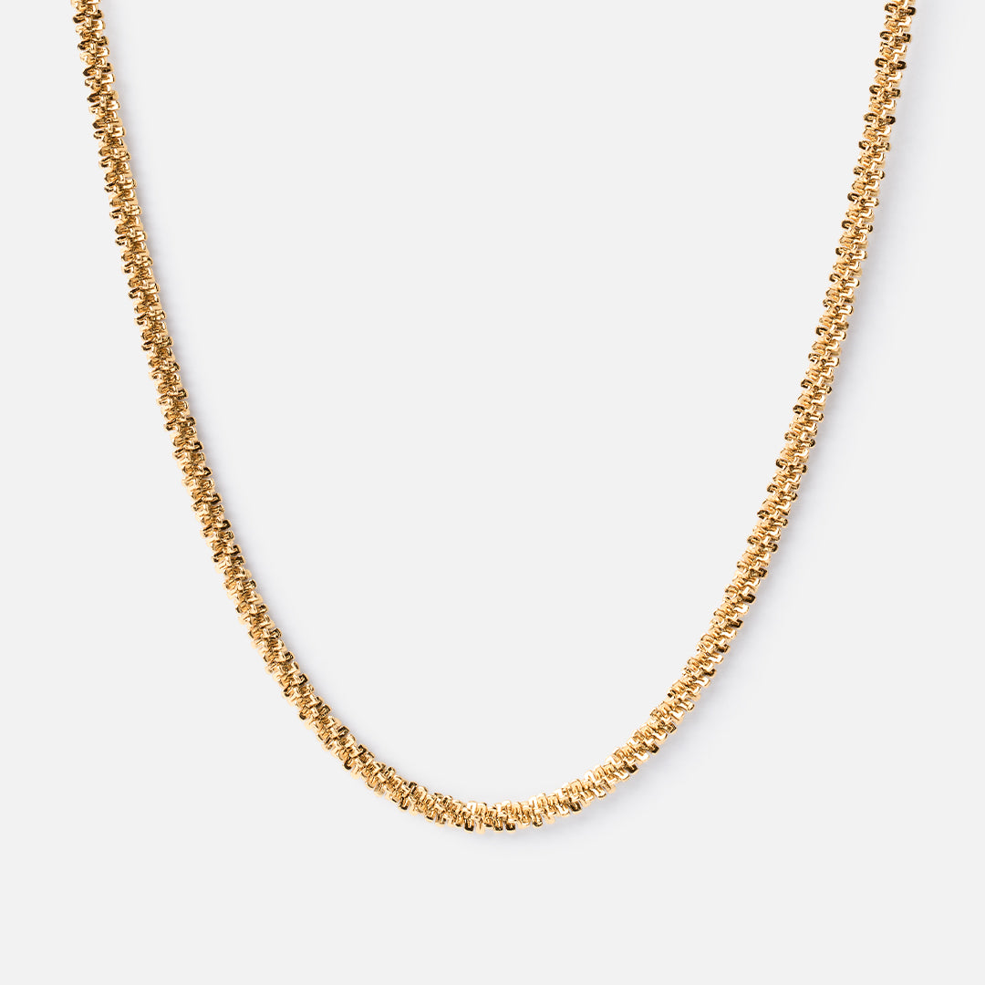Serena halsband 18k Guldplätering 4 mm