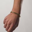 Panser Facet Armband 18k Guldplätering 8mm - video